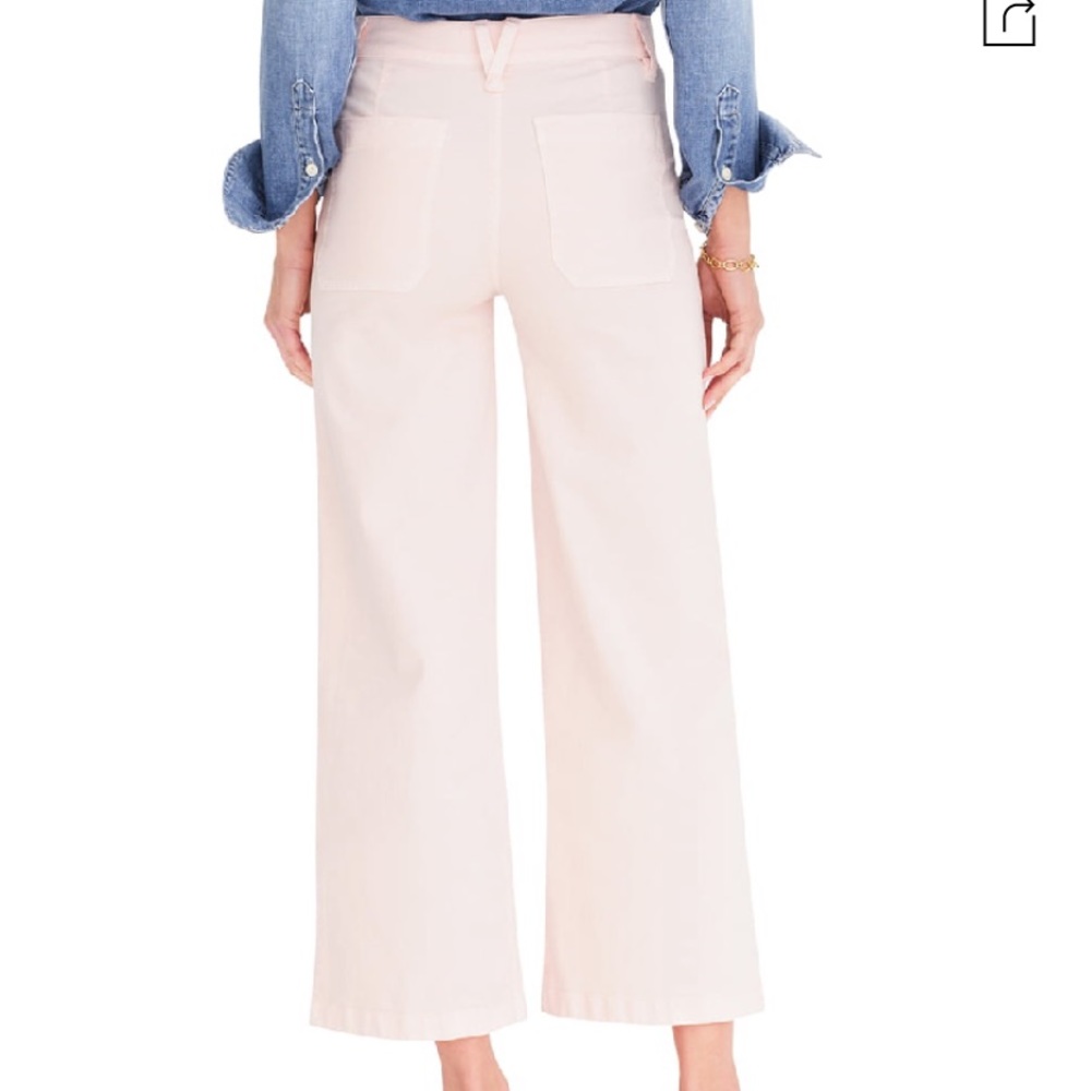 J. Crew Wide Leg Cropped Pants - Picture 3 of 8